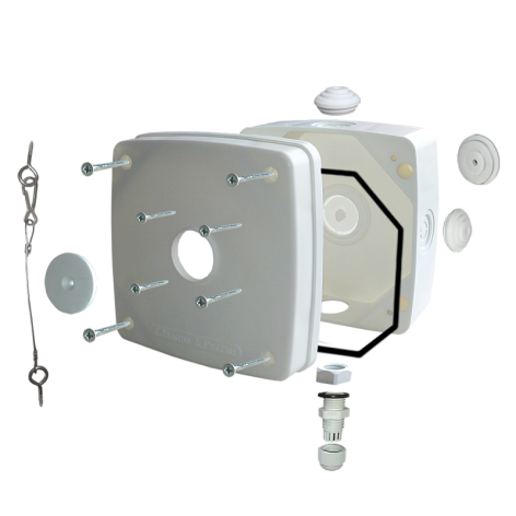 фото Коробка монтажная Space Technology Коробка ST-K01 PRO (БЕЛАЯ) в Красноярске