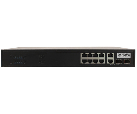 фото Коммутатор PoE OSNOVO SW-80802(150W) в Волгограде