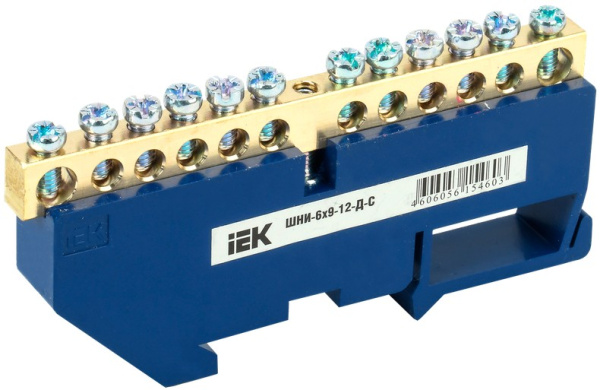 Изображение товара Шина N "ноль" IEK Ni ШНИ-6х9-12-Д-С