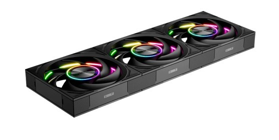 фото Вентилятор для корпуса PCCooler F7 X120 ARGB BK 3IN1 в Уфе