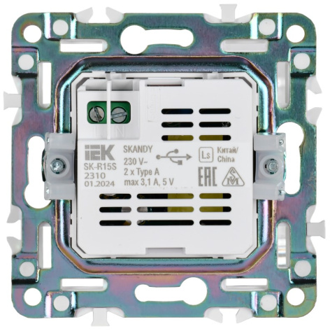 фото Розетка USB  IEK SK-U21-D31-K23 в Казани