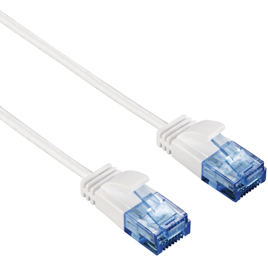 

Кабель патч-корд U/UTP 6 кат. 1,5м HAMA 00135778 Slim-Flexible, 4 пары, белый RJ-45 (m)-RJ-45 (m), 00135778