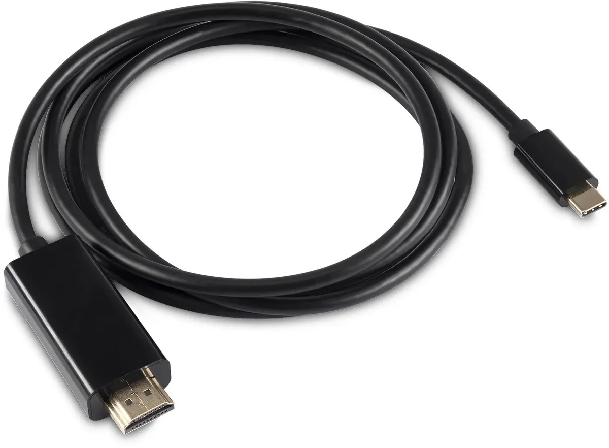 

Кабель-переходник Buro BU-TYPEC-HDMI-1.5M аудио-видео Buro USB Type-C (m)/HDMI (m) 1.5м. черный 1996470, BU-TYPEC-HDMI-1.5M