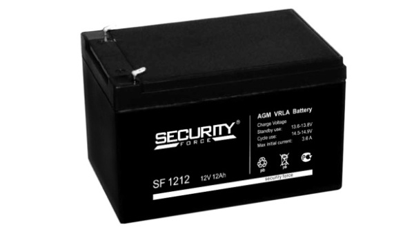 фото Аккумулятор  Security Force 12 В, 12 Ач в Казани