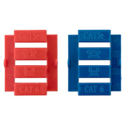 фото Накладка розетки компьютерной EKF TRP-INS-MOS-1M1P-WH