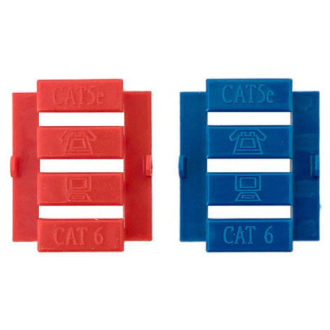 фото Накладка розетки компьютерной  EKF TRP-INS-MOS-1M1P-WH в Казани