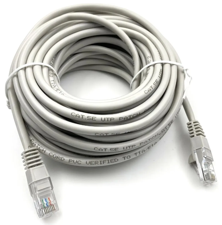 

Кабель патч-корд U/UTP 5e кат. 10м Buro UTP-5E-10M-G-LSZH 4 пары серый RJ-45 (m)-RJ-45 (m) (2053018), UTP-5E-10M-G-LSZH