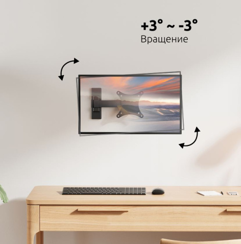 фото Кронштейн для телевизора UNITEKI FM1616B