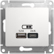 фото Розетка USB  Systeme Electric GSL000139 в Волгограде
