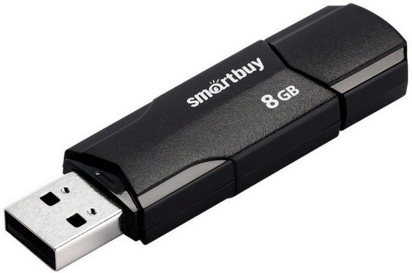 фото Накопитель USB 2.0 8GB SmartBuy SB8GBCLU-K в Волгограде