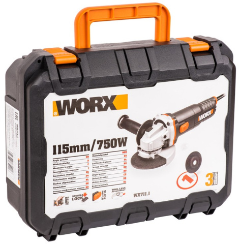 фото Шлифовальная машина угловая Worx WX711.1 в Санкт-Петербургe