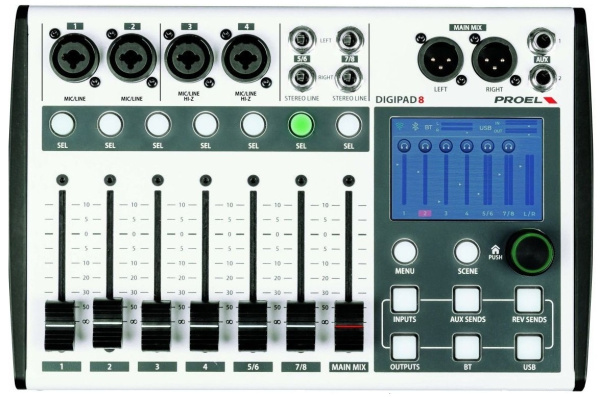 фото Микшерный пульт Proel DIGIPAD8 в Воронеже