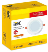 фото Светильник IEK LDVO0-1620-06-3000-K01