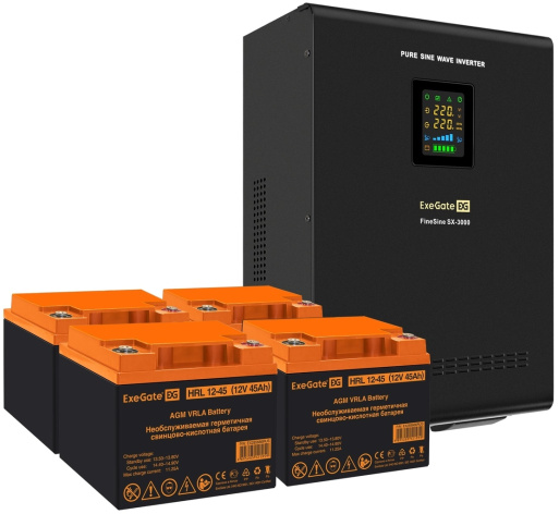 фото Комплект  Exegate FineSine SX-3000.LCD.AVR.2SH.T в Перми