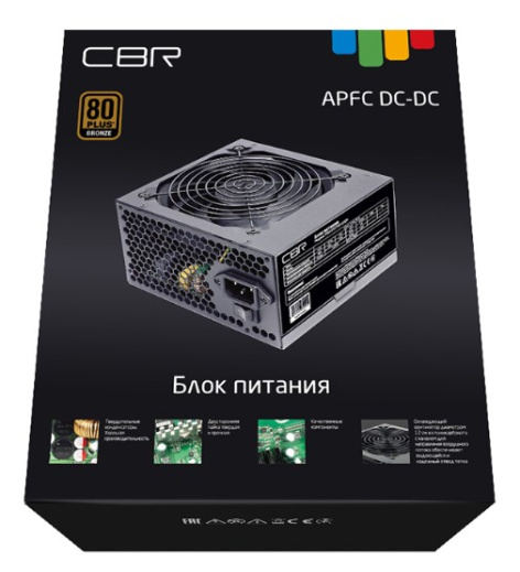 фото Блок питания ATX CBR PSU-ATX400-12GM в Самаре