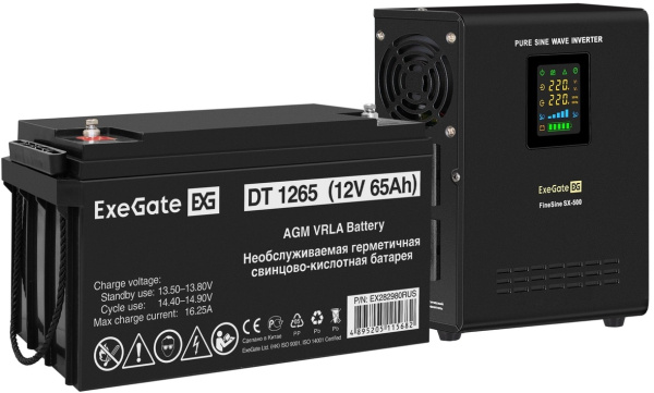 фото Комплект  Exegate FineSine SX-500.LCD.AVR.2SH в Перми