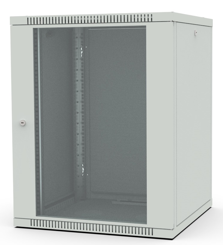 

Шкаф настенный 19", 15U Filum FL-WB-1566GM-GY Wall Box (ШxГxВ) 600x600x757 мм, дверь стеклянная, цвет серый RAL7035, FL-WB-1566GM-GY