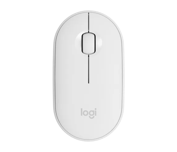 

Мышь Wireless Logitech Pebble M350 910-005541 BT, white, Pebble M350