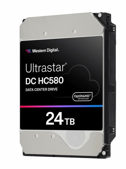 

Жесткий диск 24TB SATA 6Gb/s Western Digital WUH722424ALE6L4 3.5" Ultrastar DC HC580, 7200RPM, 512MB, WUH722424ALE6L4