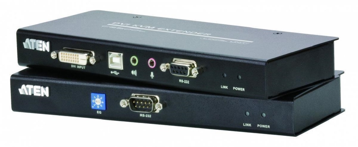 

Консоль KVM CE600-AT-G ATEN USB DVI Cat 5 KVM Extender (1024 x 768@60m), CE600-AT-G