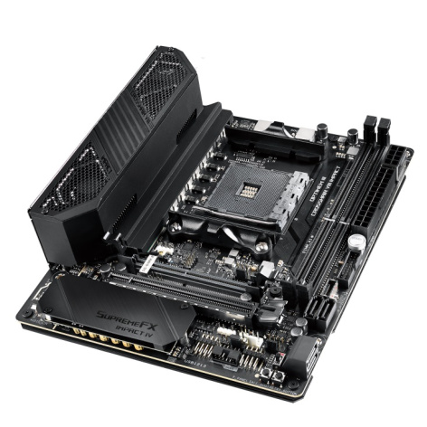 фото Материнская плата mDTX ASUS ROG CROSSHAIR VIII IMPACT