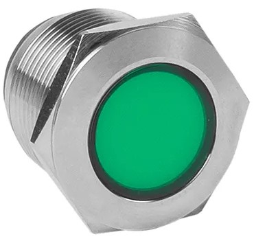 

Лампа сигнальная EKF s-pro67-322 зеленая S-Pro67 19 мм 24В PROxima, s-pro67-322