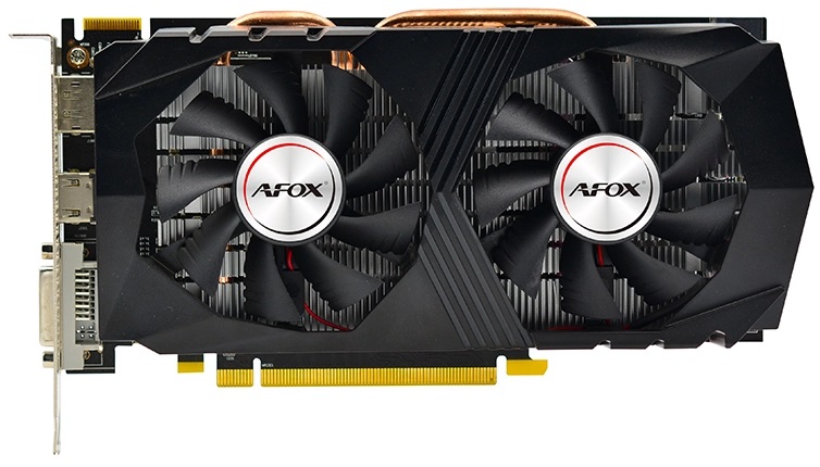

Видеокарта PCI-E Afox AFR9370-4096D5H4 4GB GDDR5 256bit DVI/HDMI/DP, AFR9370-4096D5H4