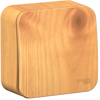 

Выключатель Schneider Electric BLNVA101015 1-клавишный 10А, 250B, изолир. пластина Ясень наруж, BLNVA101015