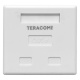 фото Розетка компьютерная настенная EKF TRP-WBOX-2RJ45-6UTP-WH в Самаре
