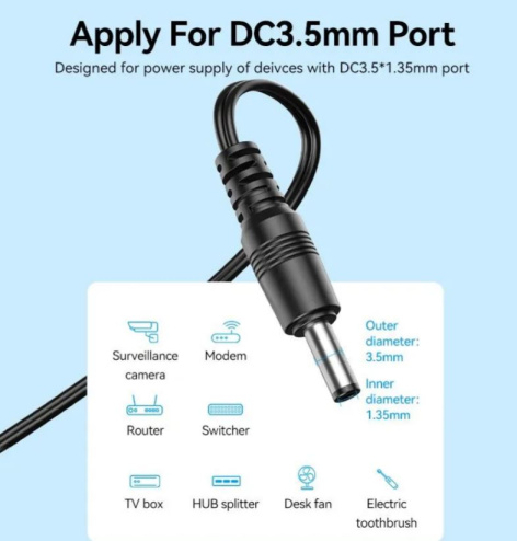 фото Адаптер питания  Vention TPQ-W01 в Красноярске