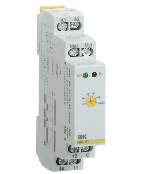 

Реле IEK ORL-01-ACDC24-240V уровня ORL 24-240В AC/DC, ORL-01-ACDC24-240V