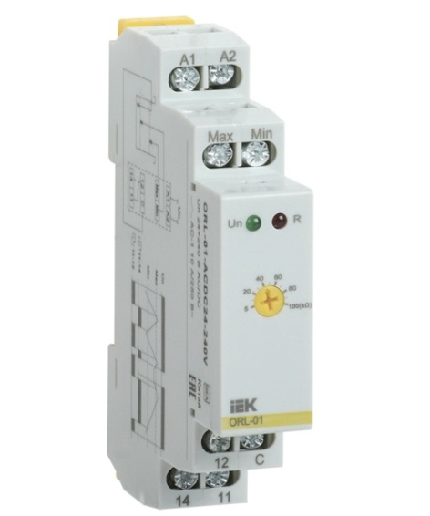 Изображение товара Реле контроля уровня IEK ORL-01-ACDC24-240V для автоматизации систем