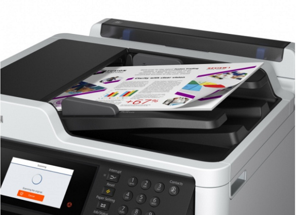 фото МФУ струйное цветное Epson WorkForce Pro WF-5790 DWF