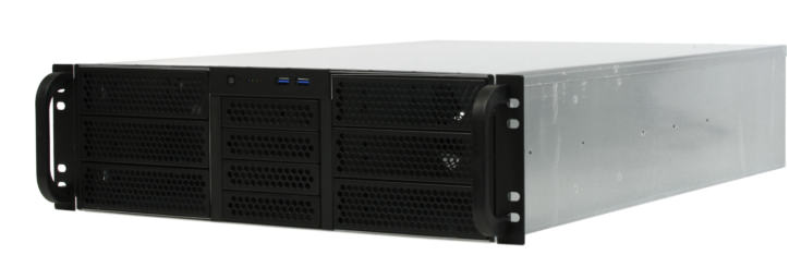 

Корпус серверный 3U Procase RE306-D6H4-FC8-55 6x5.25+4HDD,черный,без блока питания(2U,2U-redundant),глубина 550мм,MB CEB 12"x10.5",8slot,панель вентил, RE306-D6H4-FC8-55