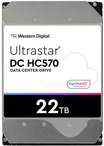 фото Жесткий диск 22TB SATA 6Gb/s Western Digital WUH722222ALE6L4 в Самаре