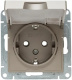 фото Розетка с заземлением с крышкой EKF UP1-SOC-111-44 в Воронеже
