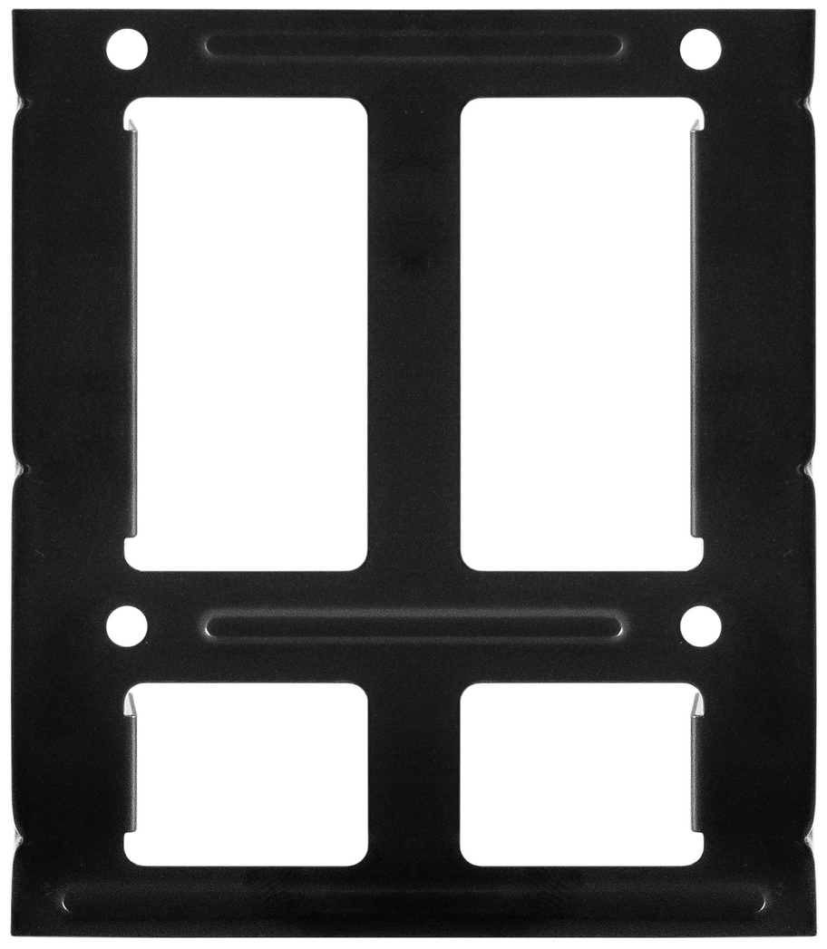 

Салазки Exegate HD-22T3M EX292544RUS (переходник) металлические для установки 2xHDD/SSD 2.5" в отсек 3.5", HD-22T3M