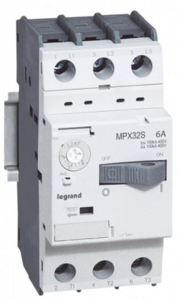 Изображение товара Автоматический выключатель Legrand 417310 для защиты электродвигателей