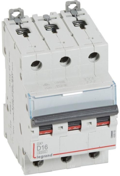 Изображение товара Автоматический выключатель Legrand DX3 408089 16 А IP20