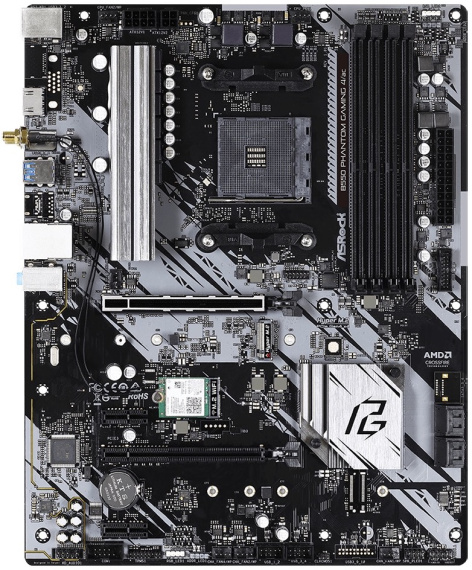 фото Материнская плата ATX ASRock B550 PHANTOM GAMING 4/AC