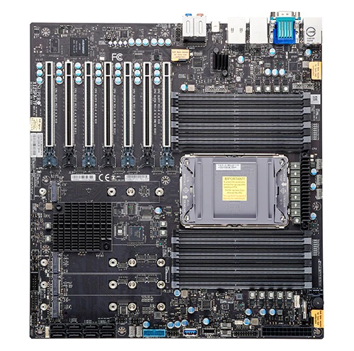 Материнская плата,Supermicro,MBD-X12SPA-TF-O